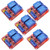 ANMBEST 5PCS 2 Channel 12V Relay Module with Optocoupler High or Low Level Trigger Expansion Board for Raspberry Pi Arduino