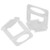 suiwotin 250PCS Tile Leveling System Clips 1/8inch Tile Leveling System Tiles Leveler Spacers Leveling Spacer Clips for Tile Leveling Installation