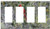 Switch Plate 4 Gang Rocker/GFCI - Red Jay Bird Branch
