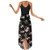 White Dress for Women Elegant?Dress for Sexy Women-Women Sexy Casual Sleelveless V-Neck Butterfly Print Camisole Long Maxi Dress Sundress