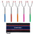 SEANCHEER Marshmallow Roasting Sticks-Smores Skewers for Fire Pit-Roasting Sticks for BBQ Set of 5-45-inch Marshmallows- Hotdogs- Meats Retractable Sticks for Fire Pit- Campfire- etc