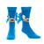 Bioworld Sonic The Hedgehog Quilled Knee High Socks Blue