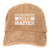 Unvaccinated Lives Matter Unisex Denim Baseball Cap Retro Washed Adjustable Dad Hats-Natural