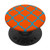 Arabesque Pattern Blue  and  Orange Red AEW261 PopSockets PopGrip- Swappable Grip for Phones  and  Tablets