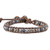 KELITCH Agate Pyrite Beaded Friendship Bracelets Wrap Bracelet Woven Braided Bracelets New 2020 -Gray-