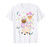 Happy Easter Llama Easter Egg Basket T-Shirt