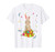 Easter Rabbit Bunny and Easter Eggs Basket T-Shirt