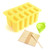 Silicone Popsicle Molds - Popsicle Maker - BPA Free and Reusable - 10 Ice Pops Makers comes With 50 Popsicle Sticks  and  1 Funnel - Make Your Own Homemade Ice Cream Popsicles