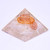 Orgone Pyramid Selenite EMF Protection Meditation Yoga Reiki Chakra Crystal Orgonite Pyramid