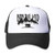 KKMKSHHG Bear Mountain Youth Adjustable Mesh Hats Baseball Trucker Cap for Boys and Girls -One Size- Black 4-