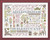 Sampler Aux Fleurs Cross Stitch Chart