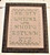 Alphabet De Fleurs Cross Stitch Chart