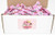 Laffy Taffy Mini Candy in Box- 2lb -Individually Wrapped- -Strawberry-