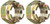 Dorman - Autograde 615-105 Castellated Nut Spindle Nut M22-1.5 Hex 32mm