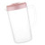 HEMOTON Clear Plastic Pitcher with Lid Beverage Juice Jar Hot Cold Water Jug Carafe for Water Juice Milk Coffee Iced Tea 2200ML