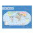 World Map Chart 17x22 -Set of 3-