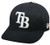 Youth FLAT BRIM Tampa Bay Rays Home Navy Blue Hat Cap MLB Adjustable
