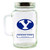 NCAA Brigham Young Cougars 30oz Glass Mason Jar
