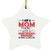 Bank Branch Manager Mom Nothing Scares Me Star Ornament