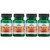 Swanson Vitamin B-12 with Folic Acid 60 Lozenges 4 Pack