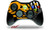 XBOX 360 Wireless Controller Decal Style Skin - Baja 0040 Orange -CONTROLLER NOT INCLUDED-