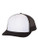 RICHARDSON White/Black 112 Mesh Back Trucker Cap Snapback Hat
