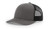 RICHARDSON Charcoal/ Black112 Mesh Back Trucker Cap Snapback Hat