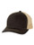 RICHARDSON Black/Vegas Gold 112 Mesh Back Trucker Cap Snapback Hat