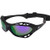 Birdz Eyewear Seahawk Water Sports Safety Goggles Black Frames Plus Purple ReflecTech Mirror Lenses