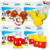 Disney Mickey Mouse 4 Pack Blind Box Bundle ~ Mickey Mouse Squeezies | Mickey Mouse Party Favors Soft Toys With Stickers -Mickey Mouse Blind Bag Toys-