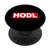 HODL Red Box Logo - Bitcoin Gift Crypto Miner Cryptocurrency PopSockets PopGrip- Swappable Grip for Phones  and  Tablets