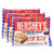 Hersheys Red- White and Blue Cookies N Creme Chocolate Bars with Cookie Bits -3 Pack- Total of 4.65oz-