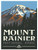 Mount Rainier National Park Washington Giclee Art Print Poster from Travel Artwork by Artist Paul A. Lanquist 9inch x 12inch