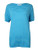 Calvin Klein Womens Striped Short Sleeves Pullover Top Blue M