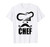Culinary Chef with Mustache - Food Cook Kitchen Cooking Chef T-Shirt