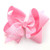Little Sister Pink Hair Bow for Girl 6 Inches on Alligator Clip