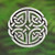 Celtic Knot Brooch in Fine Pewter