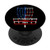 Cool US Flag Disc Golf Basket - Fourth of July Golfer Gift PopSockets Grip and Stand for Phones and Tablets