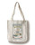 Lantern Press Put-in-Bay- Ohio- Battle of Lake Erie Nautical Chart -100 percent Cotton Tote Bag- Reusable-