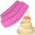 Wedding Cooking Tools Ruffles Mold /Retro Palace 3D Riband Classic Silicone Fondant Mold Chocolate Cake Decorating Pastry Gum Pastry Tool Kitchen Tool Sugar Paste Baking Mould Cookie Pastry