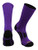 TCK Elite Performance Solid Color Crew Socks -Purple- X-Large-