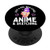 Anime and Sketching Just a Girl Who Loves Anime Sketching PopSockets PopGrip- Swappable Grip for Phones  and  Tablets