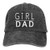 Men's Baseball Cap Girl Dad Print Vintage Distressed Unconstructed Hat