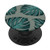 Tropical Botanical Monstera Leaves Summer Pattern - Green PopSockets PopGrip- Swappable Grip for Phones  and  Tablets