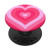 Cute Pink Latte Love Coffee Heart Pattern Stylish Girly PopSockets Swappable PopGrip
