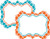 Teacher Created Resources Wild Moroccan Labels- Orange and Teal -77113-