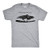 Attempted Murder T Shirt Funny Sarcastic Novelty Graphic Tee Adult Humor Top -Light Heather Grey- - M