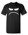 Mad Smile Graphic Novelty Sarcastic Funny T Shirt XL Black