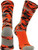 TCK Woodland Camo Crew Socks -Neon Orange Camo- Large-