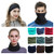 VANCROWN Headband Neck Gaiter Head Wrap Headwear Face Mask Magic Scarf Bandana for Men and Women -9PC.Solid Color Series.2-